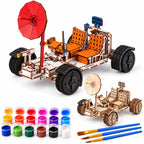 Rompecabezas de madera 3D para adultos Lunar Rover