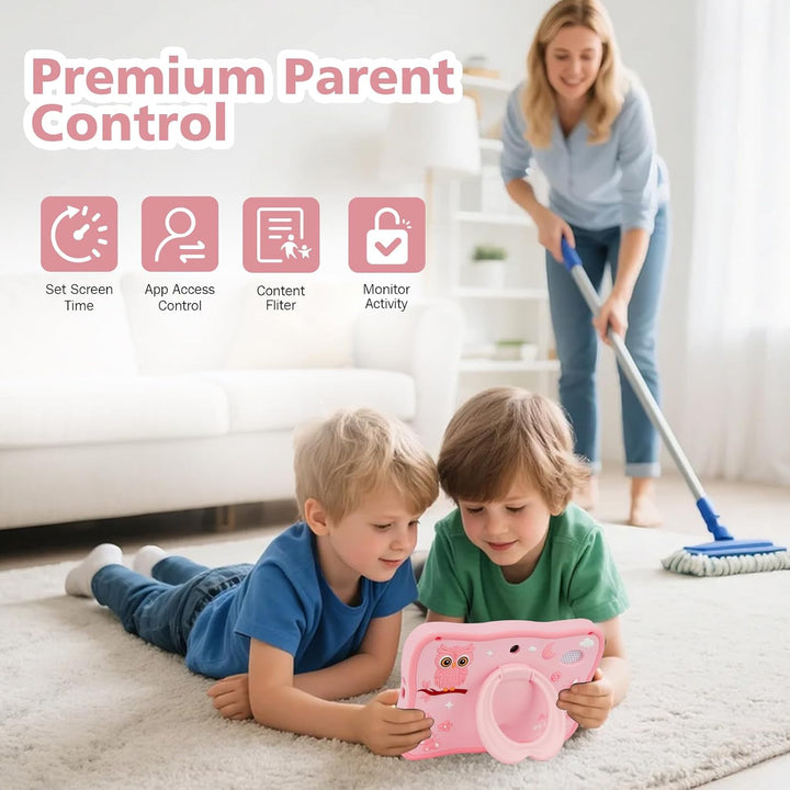 Tableta para niños de 32 GB para niños de 3 a 7 años con mucho cont...