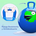 Hopper Ball para niños 3-8, pelota saltarina de 18 in con asa, Hippity Hop