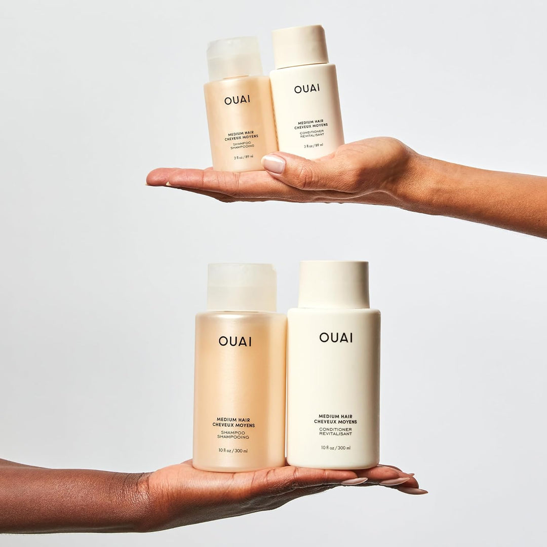 OUAI Champú para cabello mediano \u2013 Champú hidratante de tamaño...