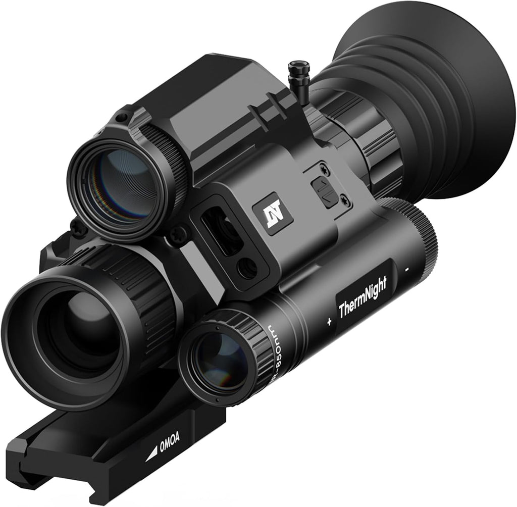 DNT Optics TNC635R ThermNight Alcance Térmico y de Visión Nocturna Multiespectral con Telémetro y Calculadora Balística
