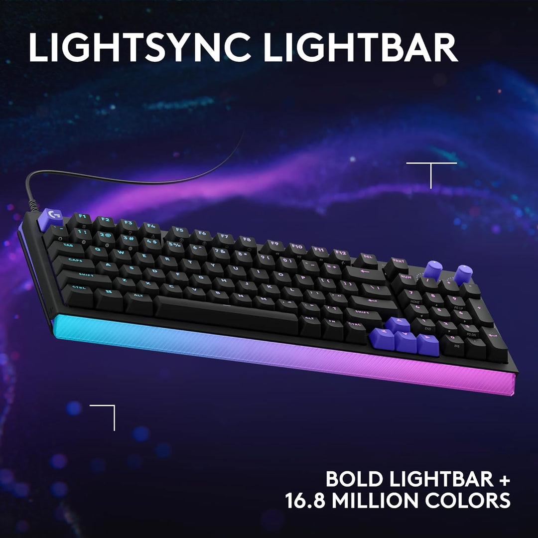 Logitech G 512 X 98 Dual SWAP, teclado analógico\/mecánico para jue...