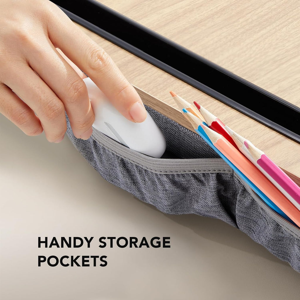 HUANUO Escritorio de regazo para laptop con cojín, apto para portátiles de