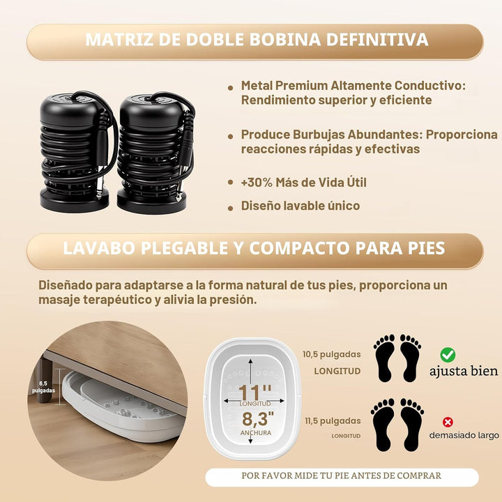 Máquina de desintoxicación de baño de pies iónico, bañera de remojo...