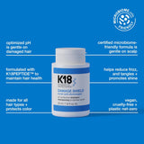 K18 Champú protector Damage Shield, reduce el encrespamiento y los...