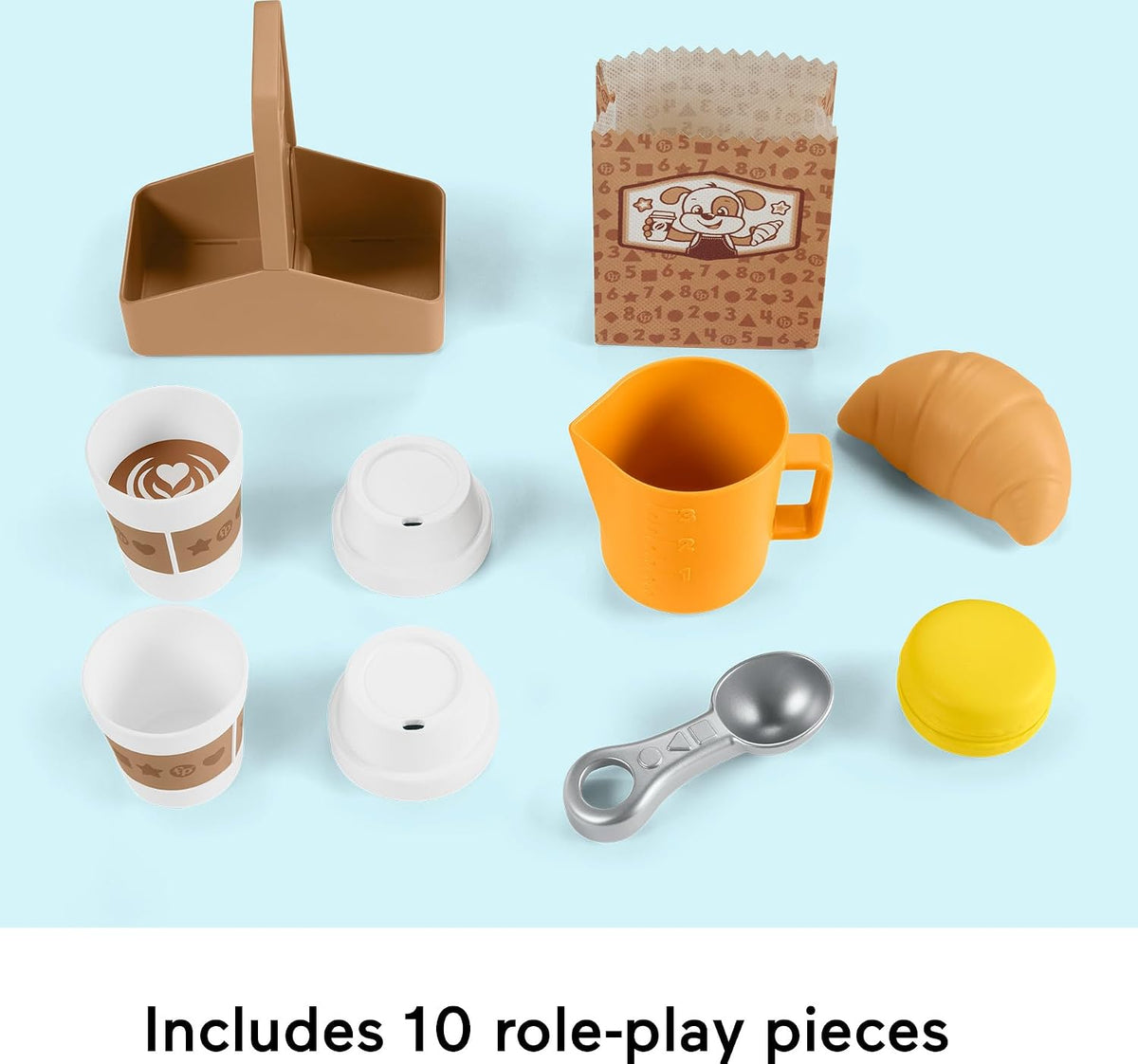 Fisher-Price Learn & Serve Coffee Café Juguete para niños pequeños