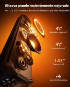 Ehaho Barra de sonido UTV de 26", altavoz Bluetooth del carro de golf con