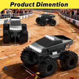 Cokzer Auto a control remoto, autos RC anfibios 1:18, camioneta tod...