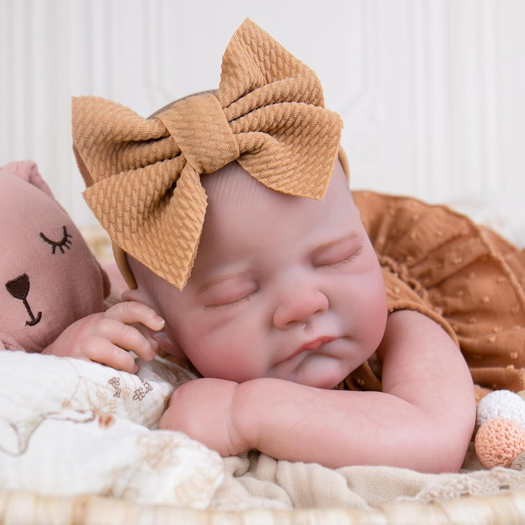 Aori - Muñecas bebés Reborn realistas - Muñeca recién nacida durmie...