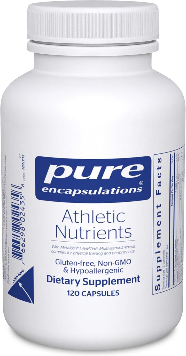 Pure Encapsulations Athletic Nutrients | Complejo multivitamínico\/...