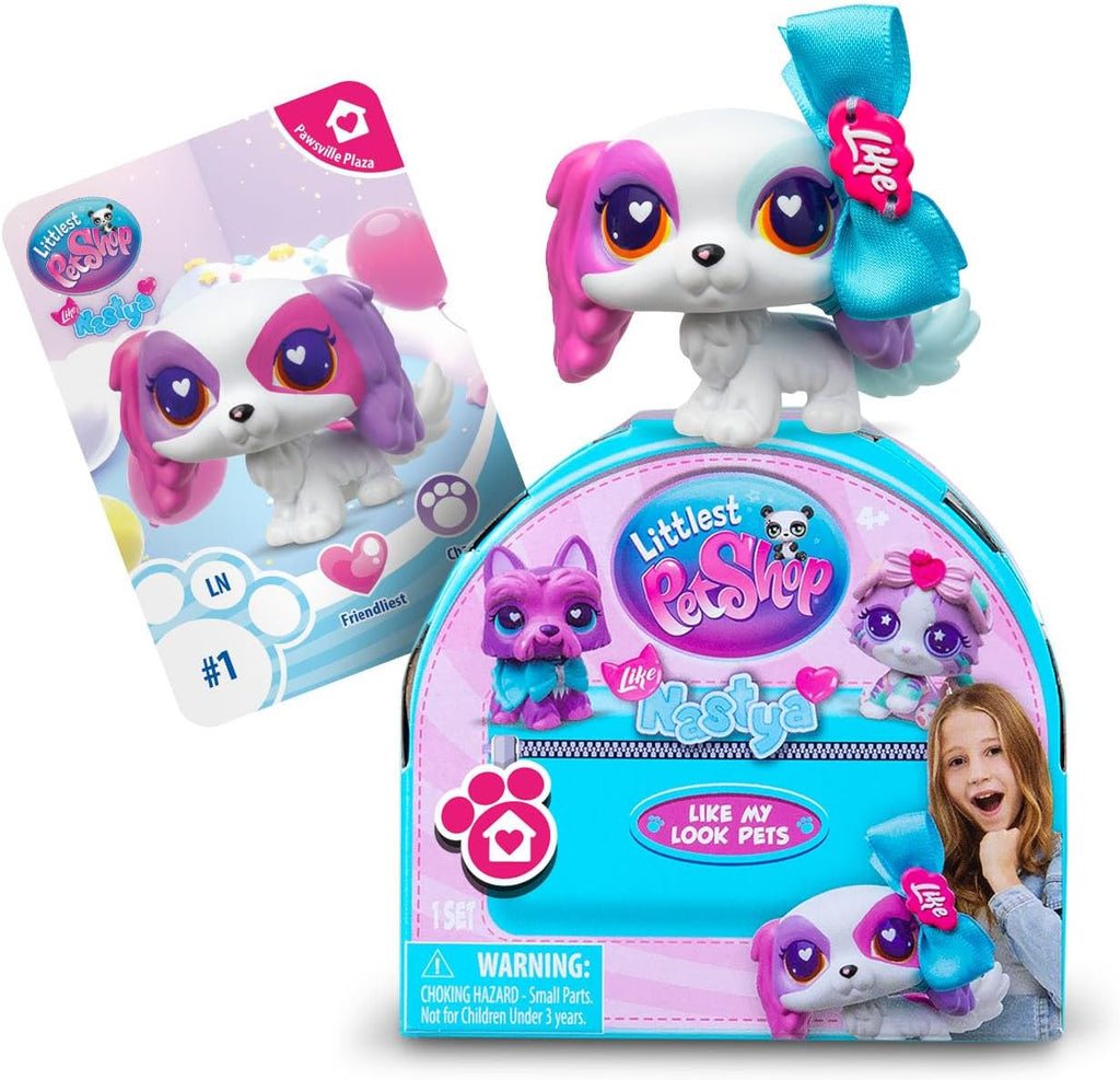Littlest Pet Shop Like Nastya Pet Surprise Display, juego de 18