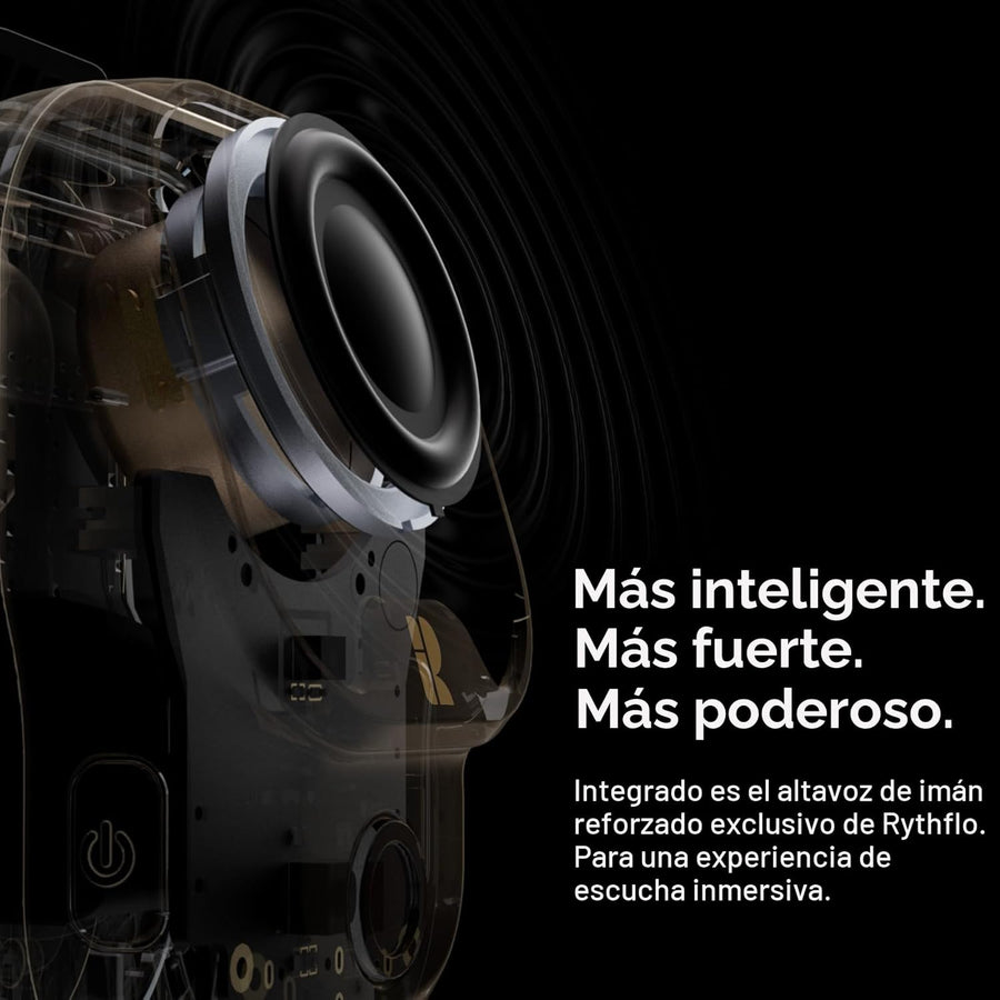 Rythflo Altavoz Bluetooth V5.3 Portátil Vestible, 30H Tiempo de Fun...