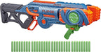 Nerf Elite 2.0 Flipshots Flip-32 Blaster con 32 cañones de dardos que se voltean para duplicar tu potencia de fuego, capacidad de 32 dardos, 32 dardos Elite