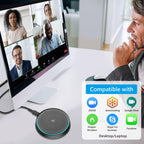 ANSTEN Micrófono USB de conferencia, micrófono omnidireccional de la PC del