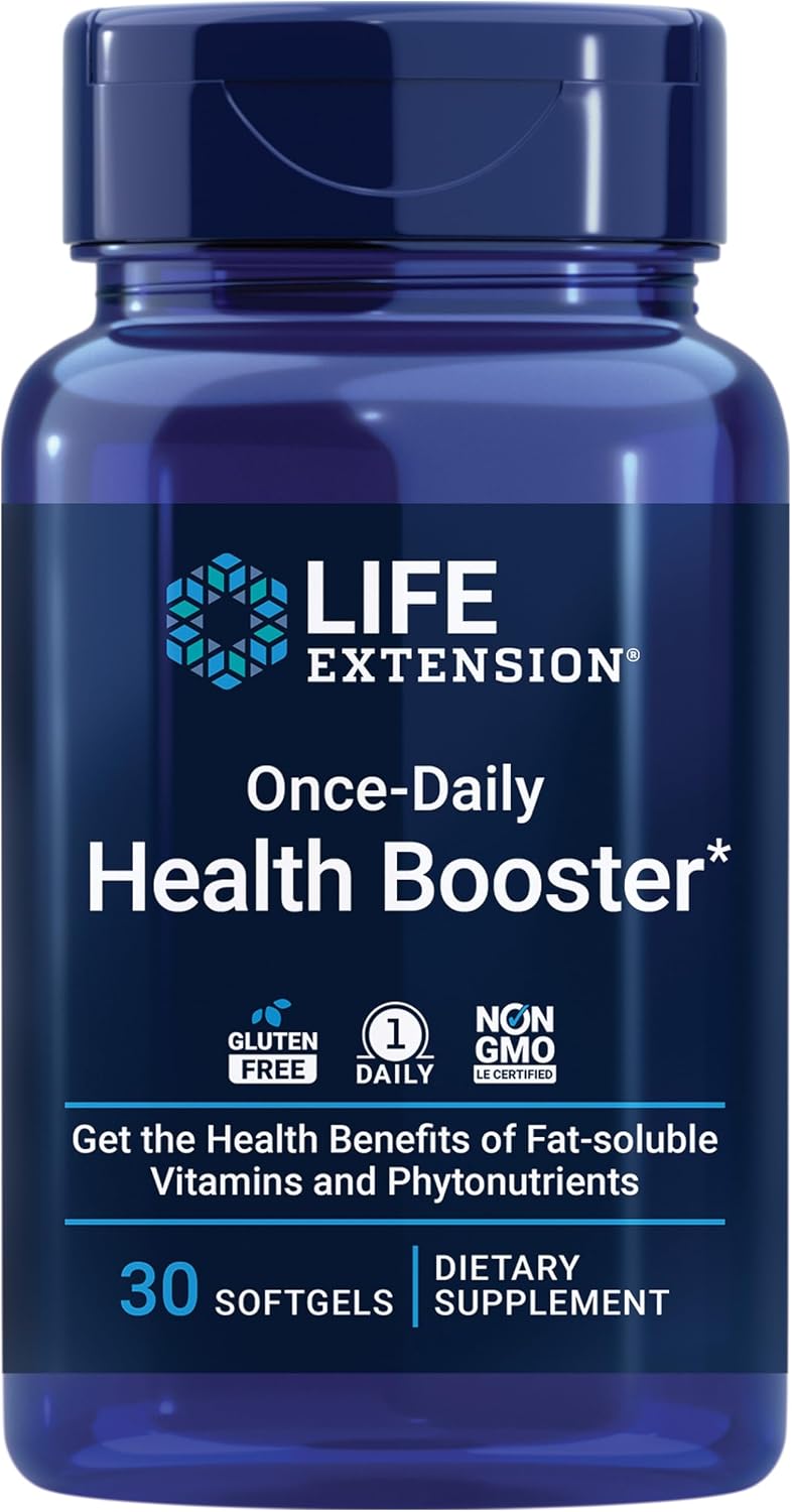 Life Extension Once Daily Health Booster - Vitaminas solubles en gr...
