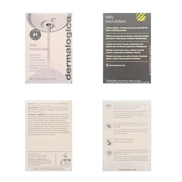 Dermalogica Exfoliante facial diario microfoliante con ácido salicí...