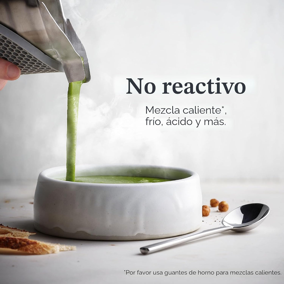 Recipiente de licuadora Vitamix de acero inoxidable de 48 oz. con SELF-DETECT, libre de BPA