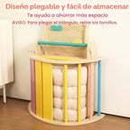Pikler - Juego de triángulos con cojín, 7 en 1, juguetes de escalada para interiores