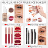 Kit de maquillaje profesional grande para adolescentes, niñas y muj...
