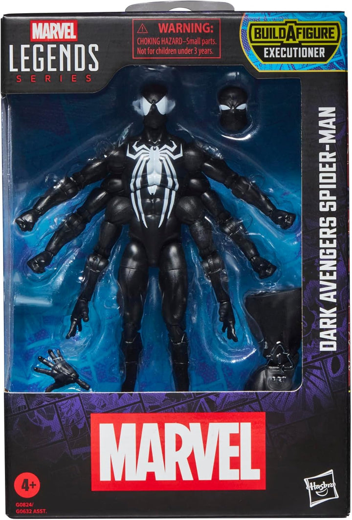 Serie Marvel Legends Dark Avengers Spider-Man figura de