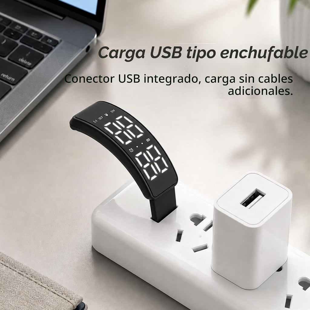 Pulsera vibratoria silenciosa de la alarma, perseguidor recargable de la