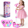 Máquina de karaoke para niños de 3, 4, 5, 6, 7, 8 años, micrófono recargable para niños, regalo de Navidad, cumpleaños, juguete para cantar para niñas de 3 a 5 4 a 6 años, altavoz Bluetooth con 2