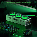 Estación de carga de escritorio E-Tank 7 en 1, cargador USB-C de 140