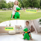 Dino Bouncy Animal Hopper | Bounce Ride-en Horse para Toddlers 18M+