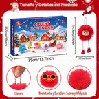 Llavero de peluche Calendario de Adviento 2026 - Cuenta regresiva de