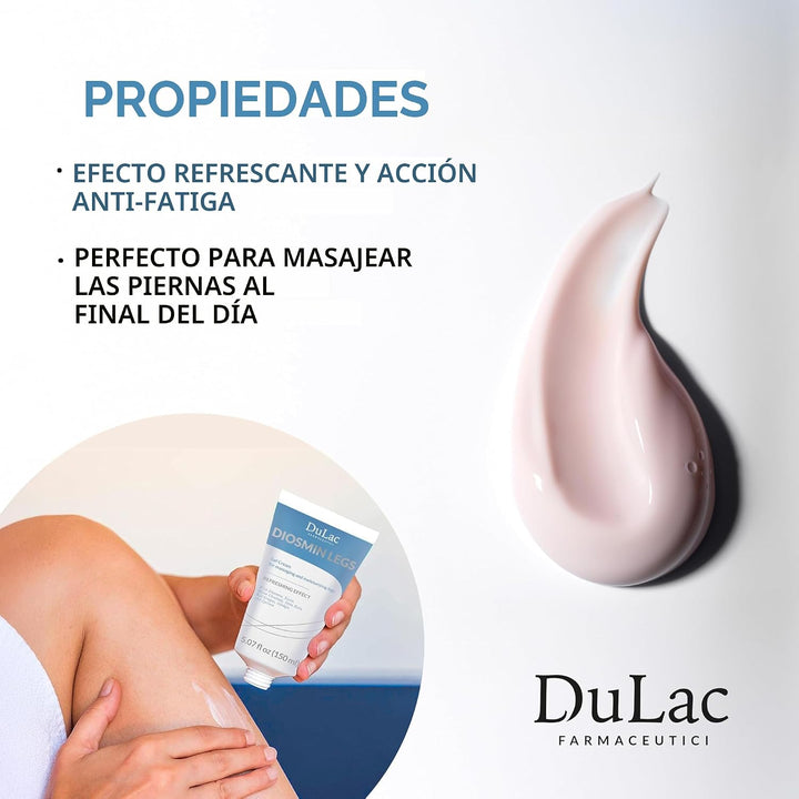 Dulàc - Diosmin Legs 5.07 fl oz - Tratamiento de venas varicosas pa...