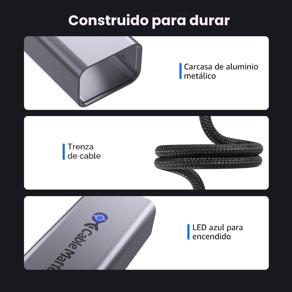 Cable Matters Adaptador USB C a Ethernet de 5 Gb, 5 Gigabit Ethernet a USB