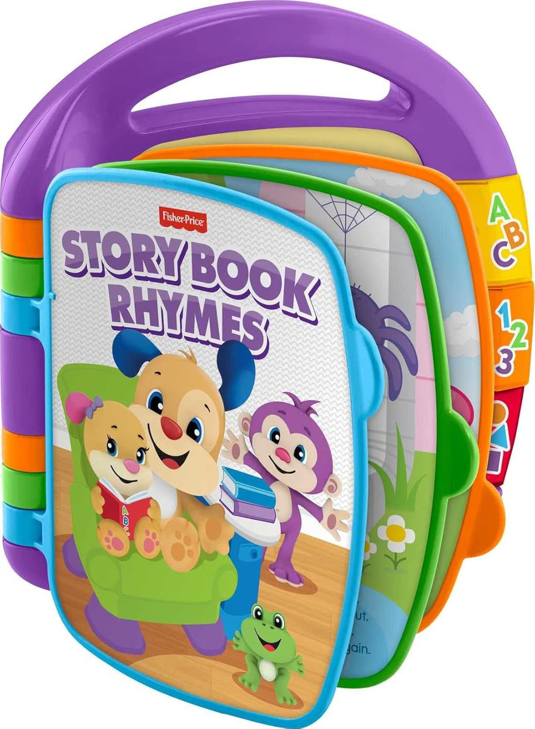 Fisher-Price Ríe y aprende libro de historias con rimas