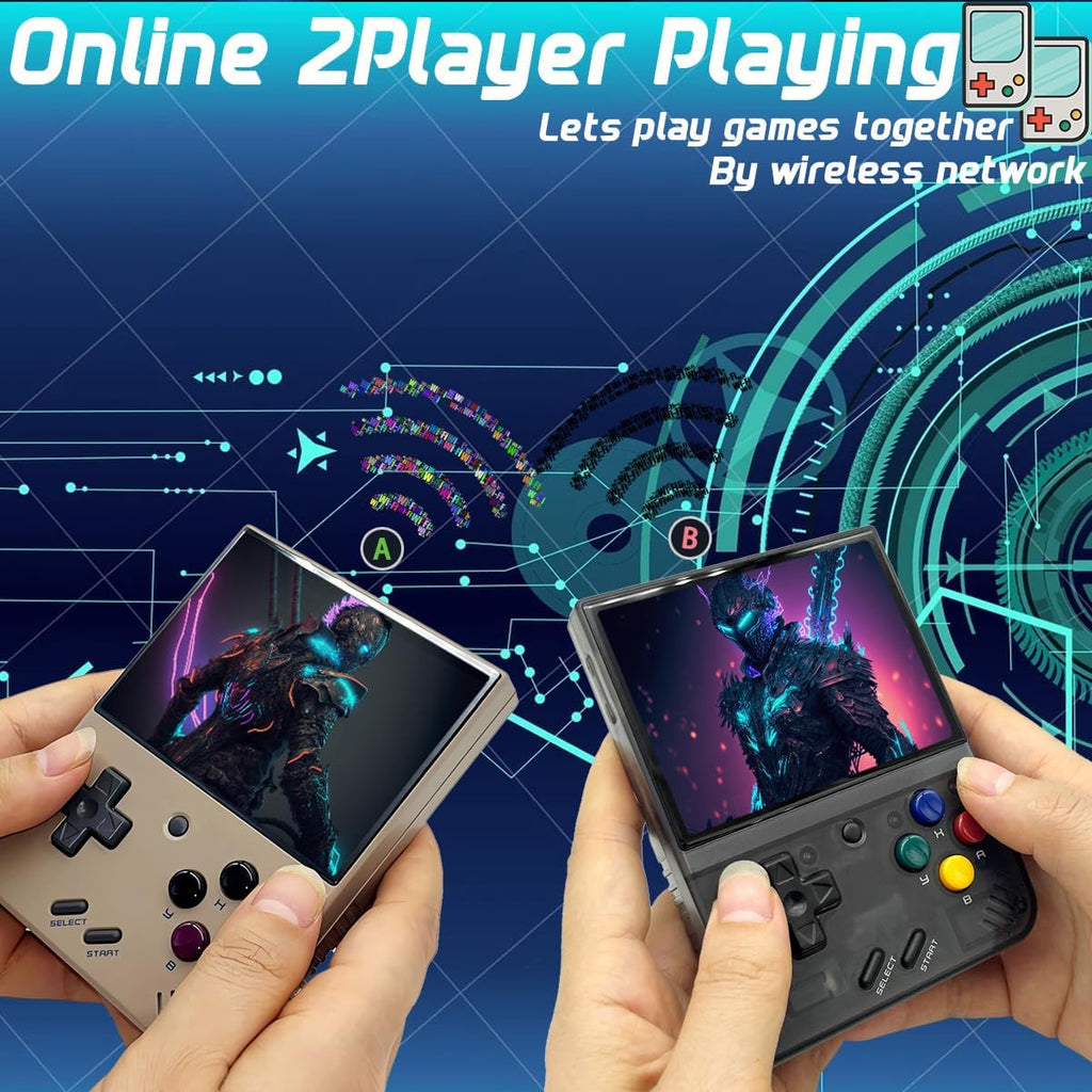 Miyoo Mini Plus - Consola de juegos portátil con funda portátil, color