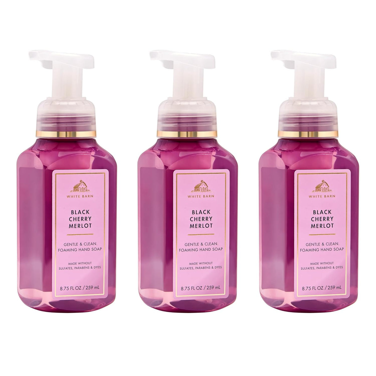 Bath & Body Works Black Cherry Merlot - Jabón de manos espumoso