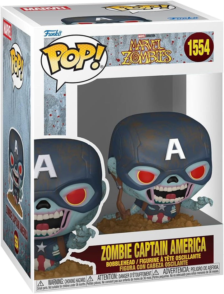 Funko Pop Marvel Marvel Zombies - Zombie Captain America -