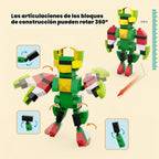 Bloques de construcción para edades de 3 a 8 años, juego de juguetes STEM de 209 piezas