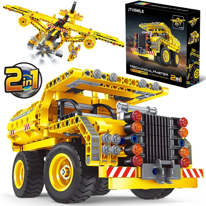 Jyusmile Juguete de construcción STEM para niños de 6 7 8