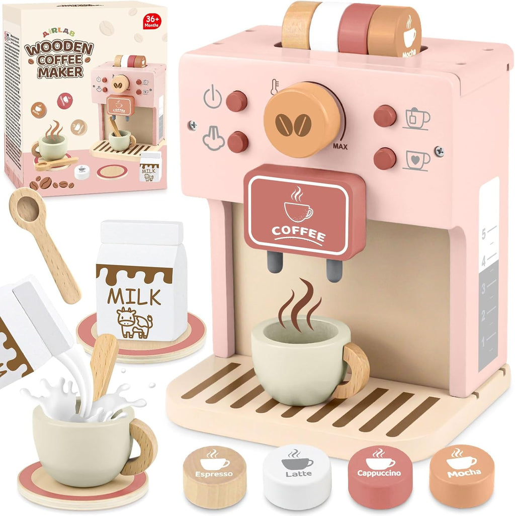 Juguete para niños, accesorios de cocina de madera, juego de simulación