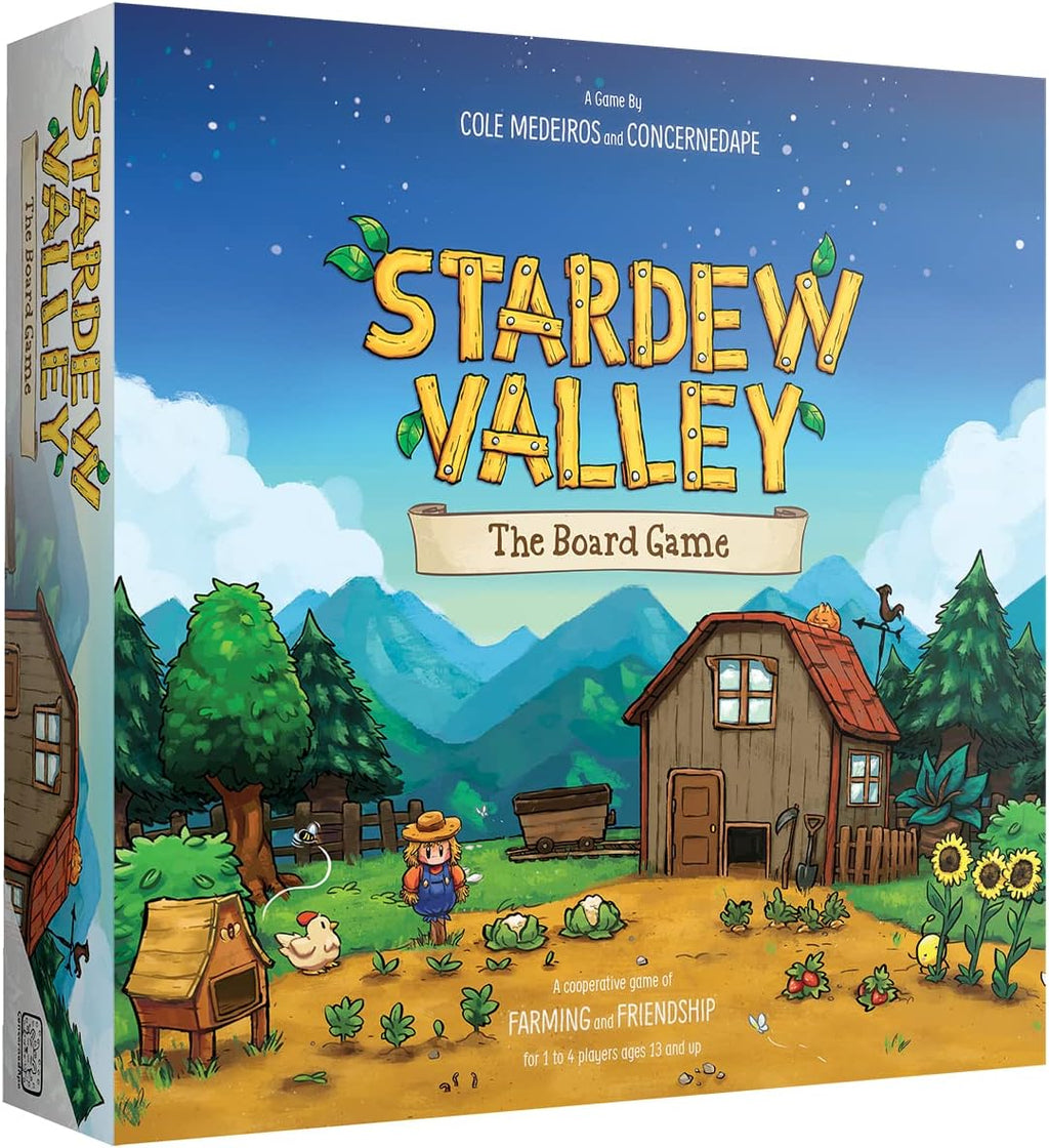 ConcernedApe Stardew Valley - Juego de mesa cooperativo para edades de 13 años o más, de 1 a 4 jugadores
