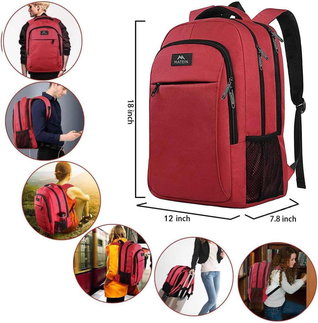 Mochila para portátil de viaje, para negocios, antirrobo, delgada,...