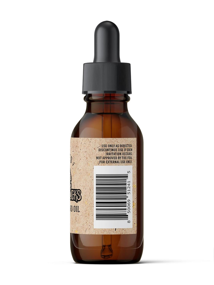 Johnny Slicks Aceite orgánico para barba | Hidrata, reduce la piel...