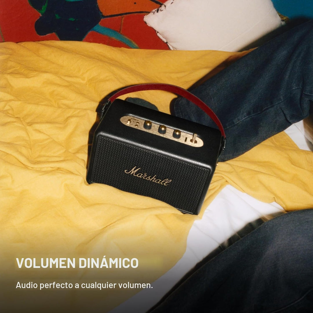 Marshall Kilburn III Altavoz Bluetooth portátil - Negro y latón