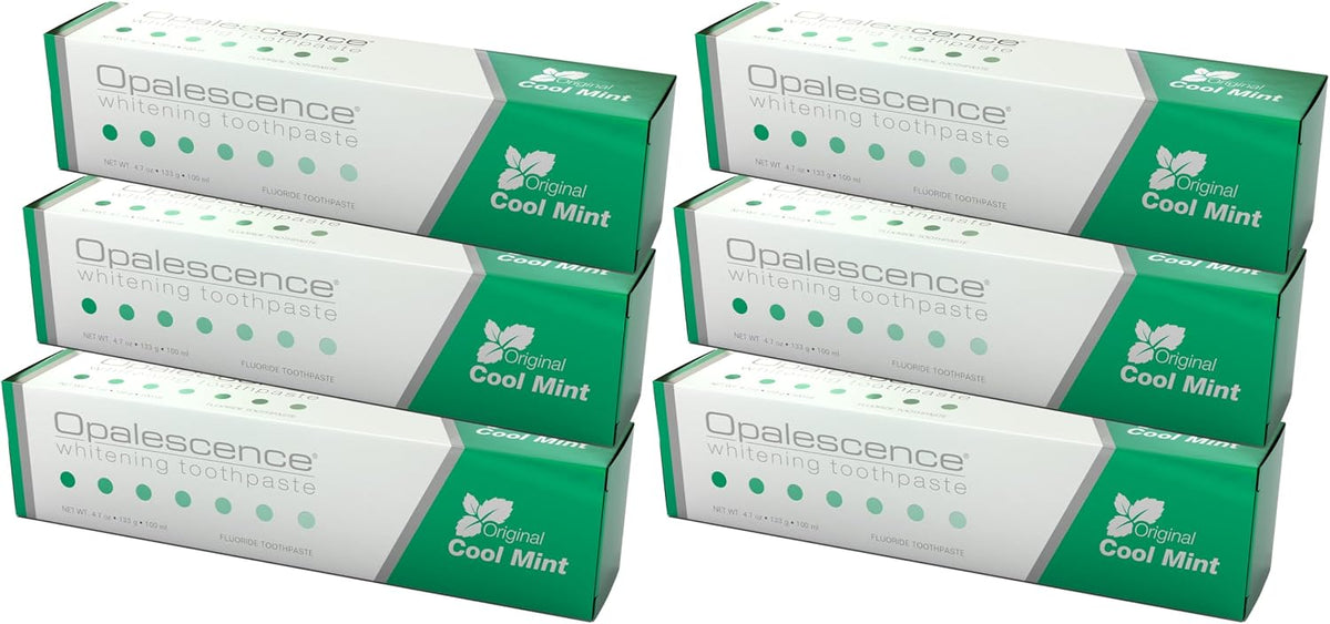 Opalescent Pasta Dental Blanqueadora - Paquete de 6 - Cuidado Oral...