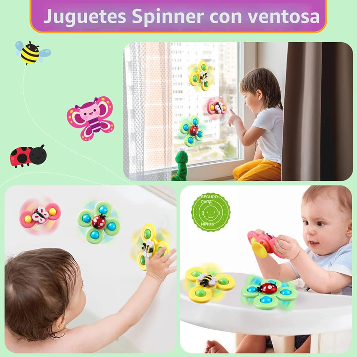 Weilim Juguetes para bebés de 6 a 12 meses, cubos sensoriales Monte...