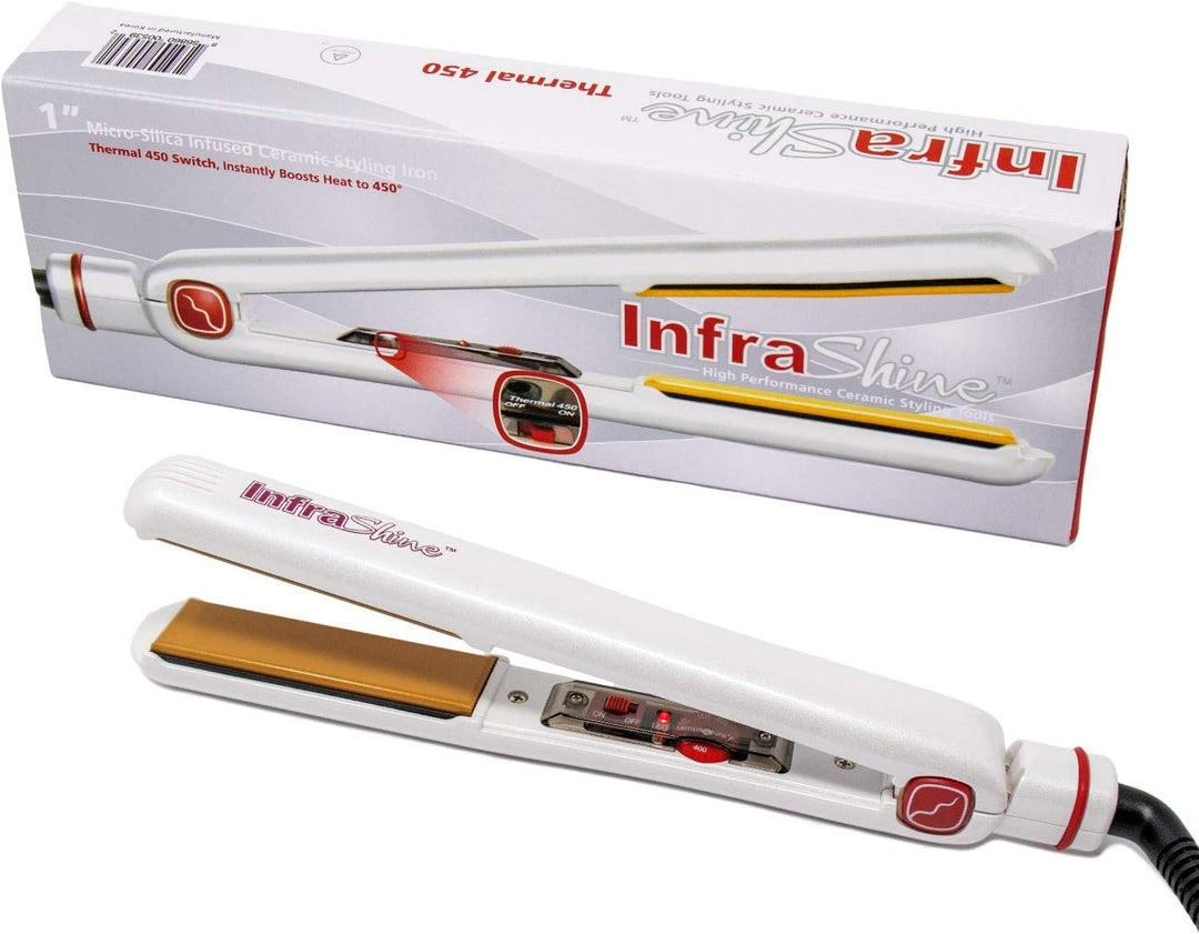 InfraShine Redline Professional Plancha plana de 1 pulgada, alisado...