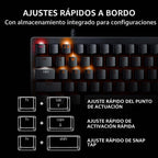 Razer Huntsman V3 Pro Mini 60% Esports Gaming teclado, negro
