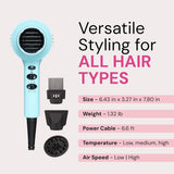 L'ANGE HAIR PowerStyle - Secador de pelo iónico Turbo | Secado...