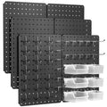 Organizador de pared de herramientas de tablero de clavijas de acero