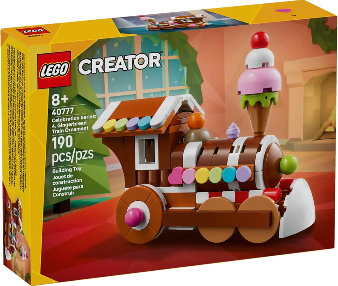 LEGO Serie de Celebración Estacional: Adorno de Tren de Pan de Jeng...
