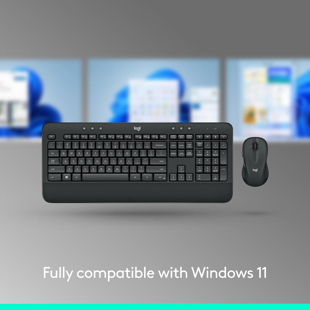 Logitech MK540 Combo avanzado de teclado y mouse inalámbricos para...